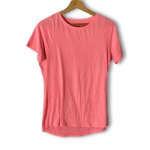 Athletic Works Hot Pink Short-Sleeve Activewear T-Shirt